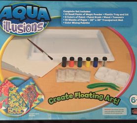 “Aqua Illusions” Painting on Water Kit