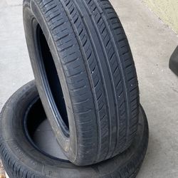 2 Tires 215/60/R16 and front end bumpers for 2012 Chevy Silverado