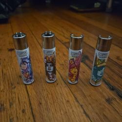 Zippo Lighter Complete Set Of 4