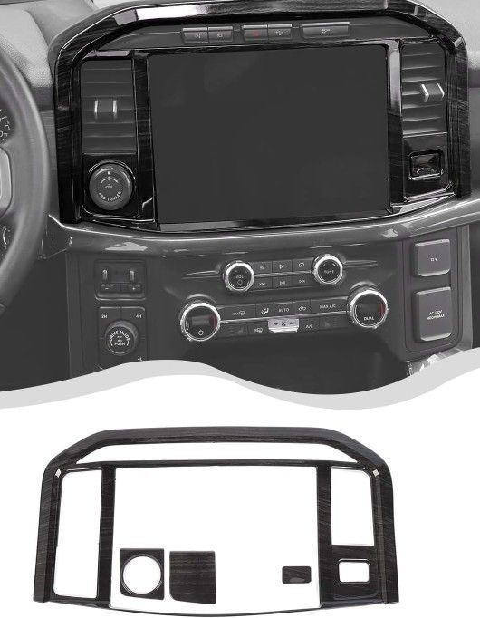 Dash Trim Plate Carbon Fiber Look