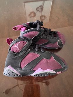 Jordan 7 purple toddler