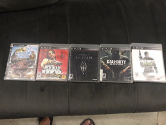 PS3 -5 video games
