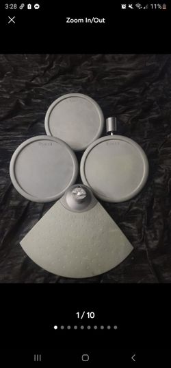 Yamaha TP65 & PCY65 Electric Drum Set heads and Symbal