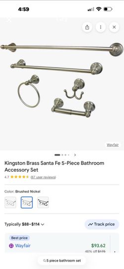 Bathroom Accessories set