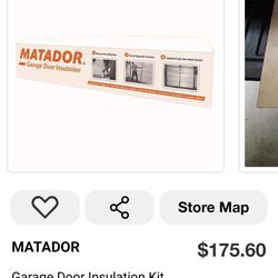 Garage Door Insulation Kit (8-Panels) (Have 2)