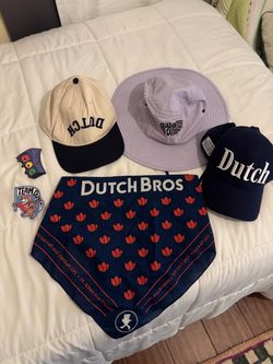 Dutch Bros Merch (shirts, blanket, hats, etc)