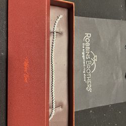 14k White Gold Diamond Tennis Bracelet 