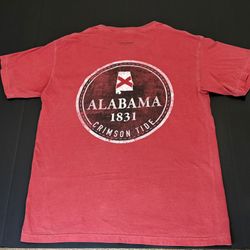 Alabama Crimson Tide T Shirt. Size M