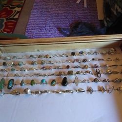 925 Rings.real Stone.all Size6 To A 10