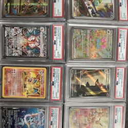 Pokemon PSA 10 Slabs 
