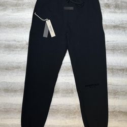 Essentials Black Sweatpants