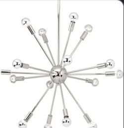 Hanging Modern light onion 8 bulb