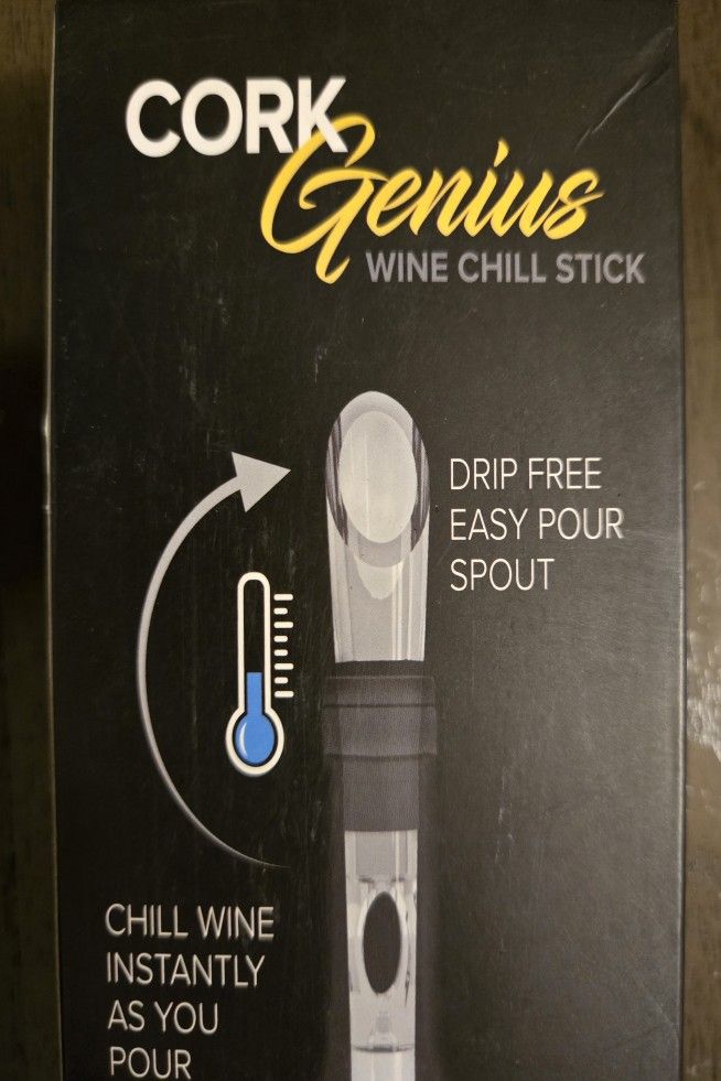 Cork Genius Wine Chill Stick