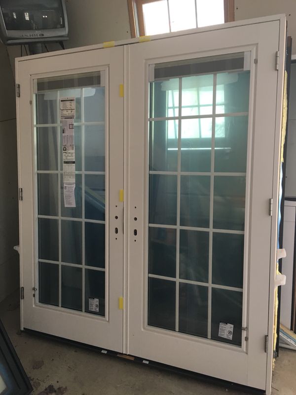 Pella French Doors With Blinds Between Glass Triple Pane For Sale In Scranton Pa Offerup