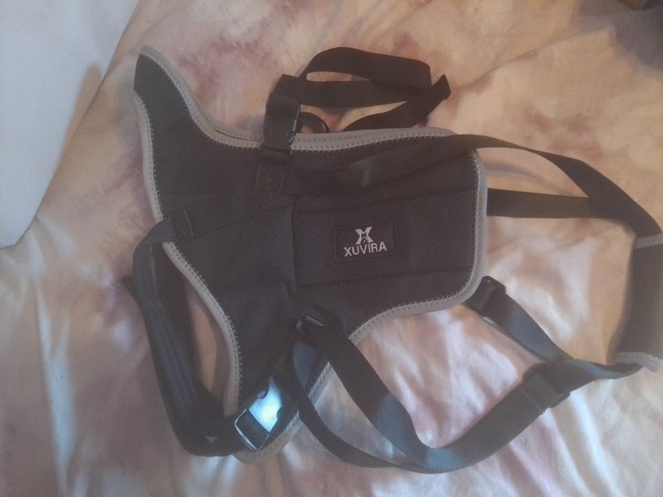 Dog Mobility Harness Support Brace for Mobility Issues XUVIRA Large Black