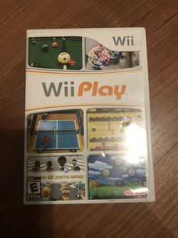 Nintendo Wii game wiiplay complete