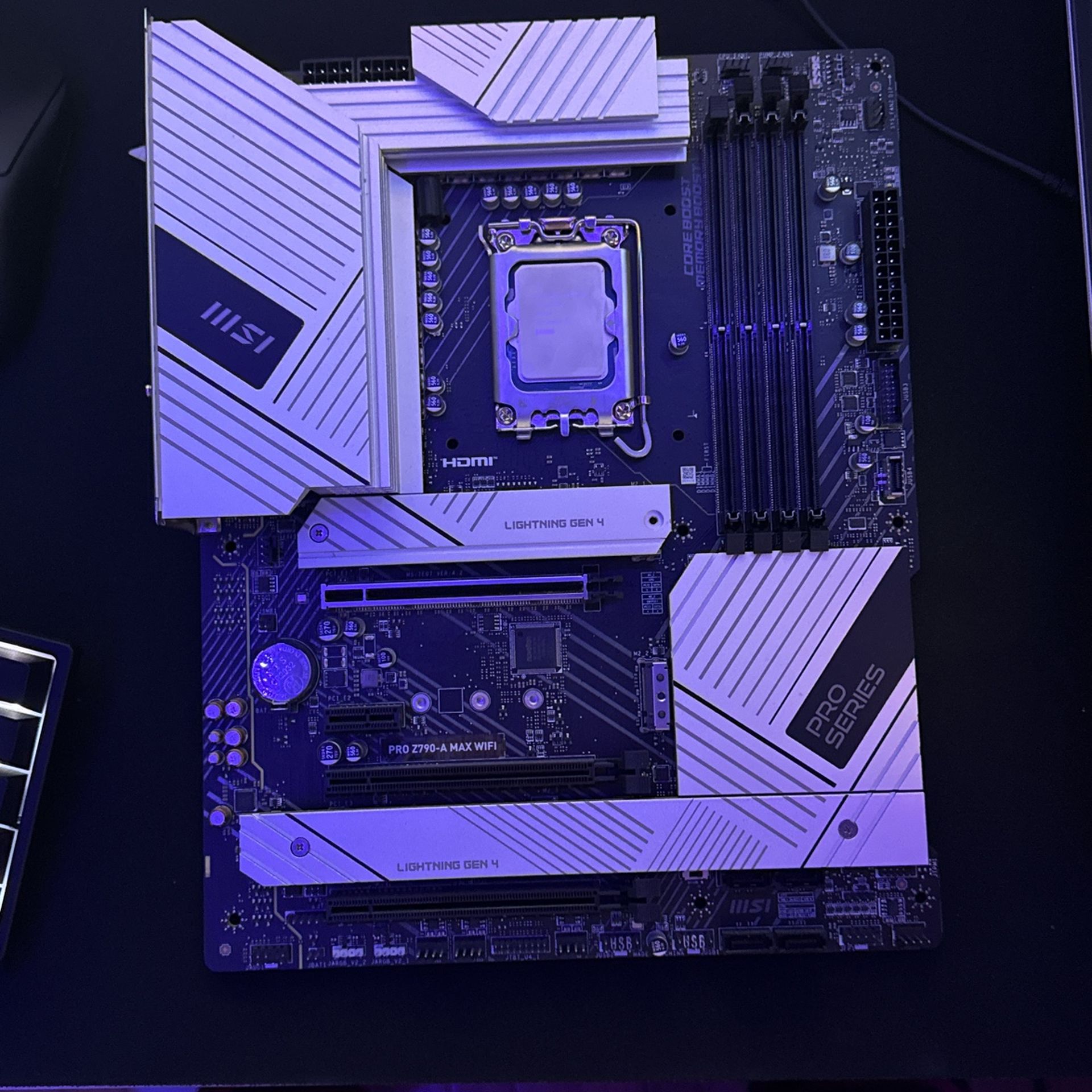 MSI PRO Z790-A MAX 14900K COMBO 100% WORKING