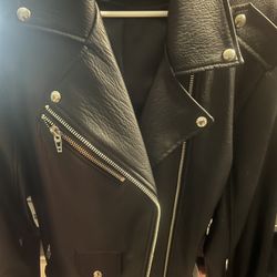 BlankNYC.   New With Tags Black Vegan Leather Coat 