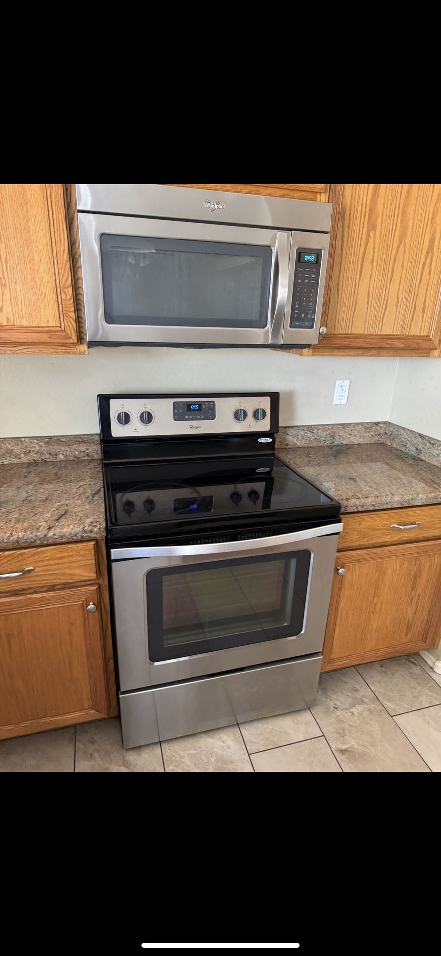 Whirlpool Range And Microwave