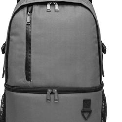 Insulated Cooler Backpack 38/42 Cans Double Deck Leakproof Lightweight Soft Lunch Backpack Small Cooler Bag Beach Picnic