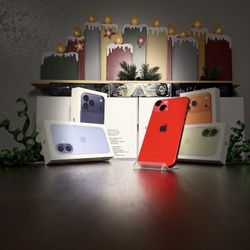 Holiday Deals! iPhone 14 Unlocked 128GB Red - Refurbished