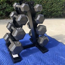 CAP Barbell Iron Dumbbells 