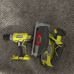 Drill And Saw (RYOBI)