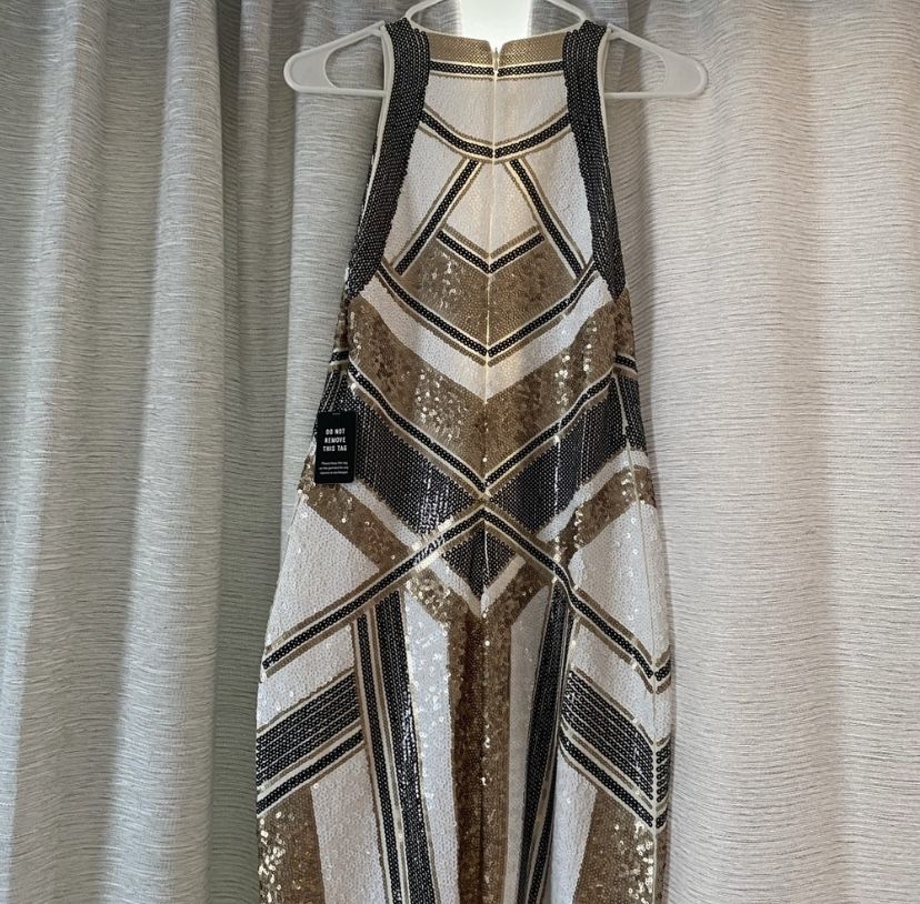 Express Sequined Mini Dress