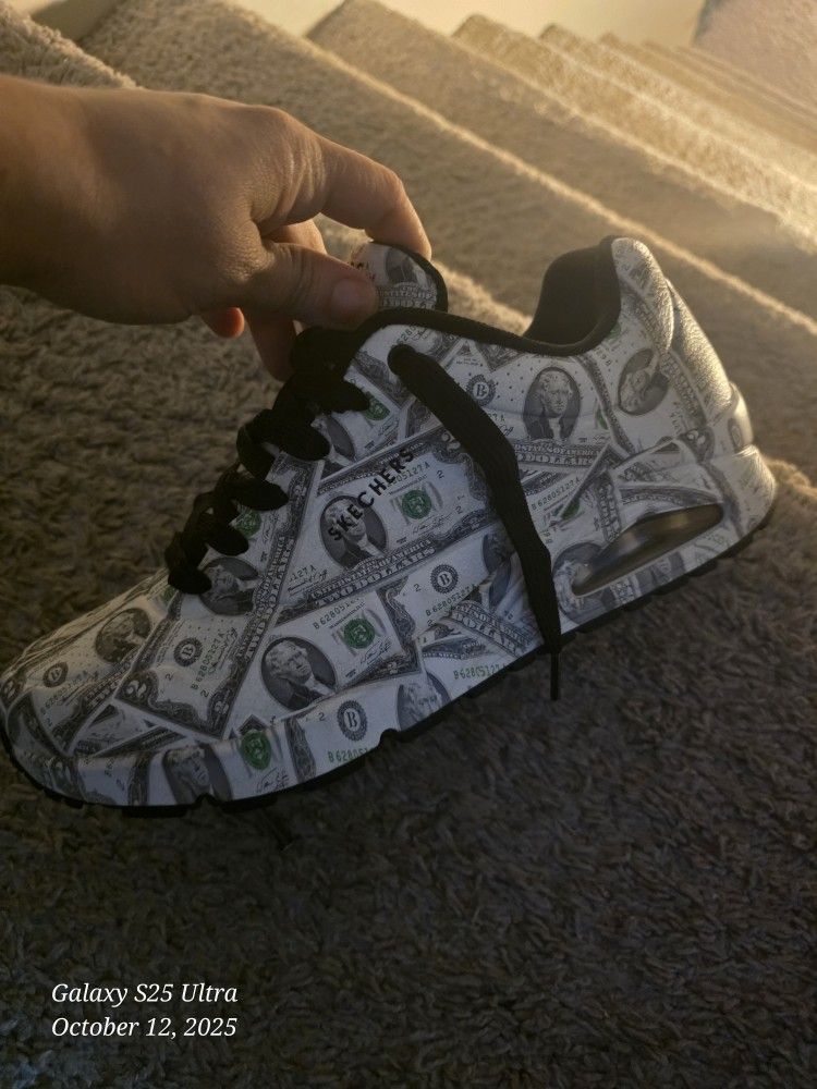 Sketchers Money Shoes