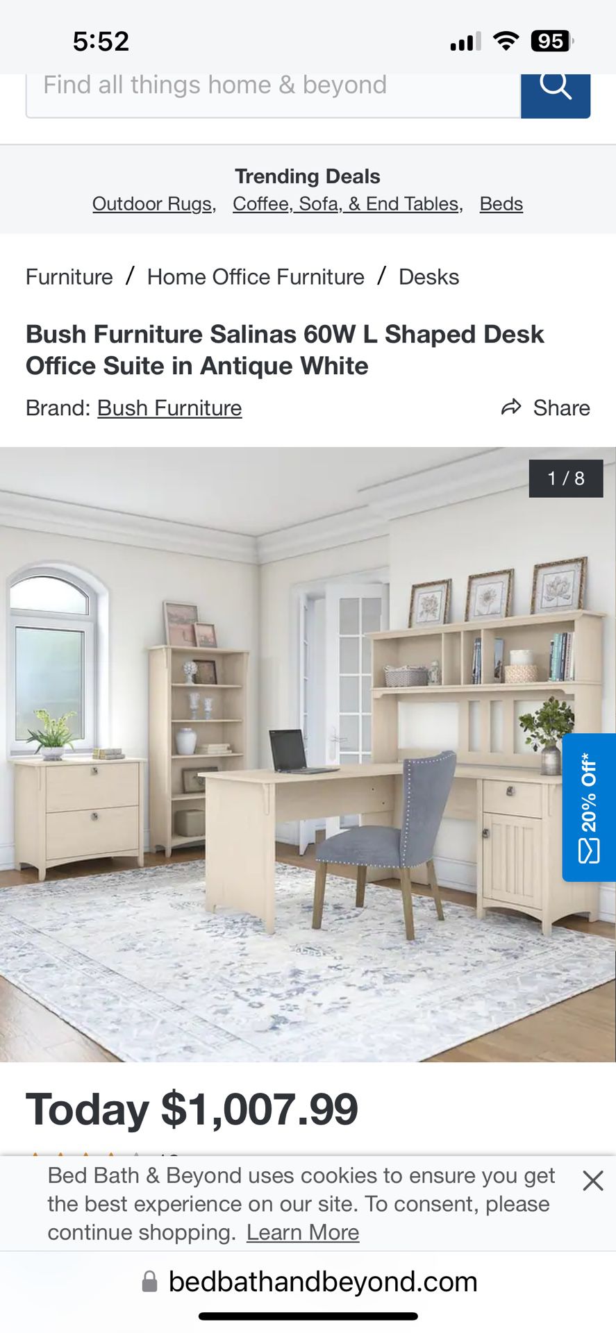 Office Furniture - Antique White