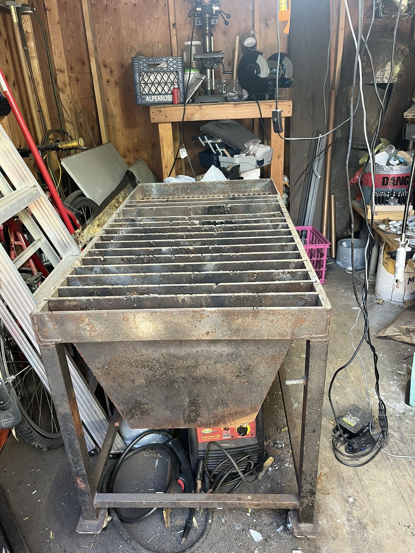 Heavy Welding/cutting Table 2’x4’, 30” Height
