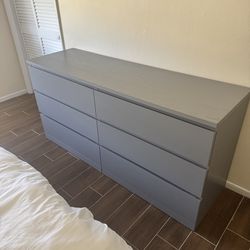 Ikea Malm 6 Drawer Dresser