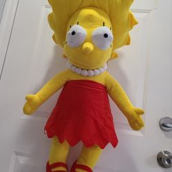 Jumbo Lisa Simpson Plush Stuffed Animal