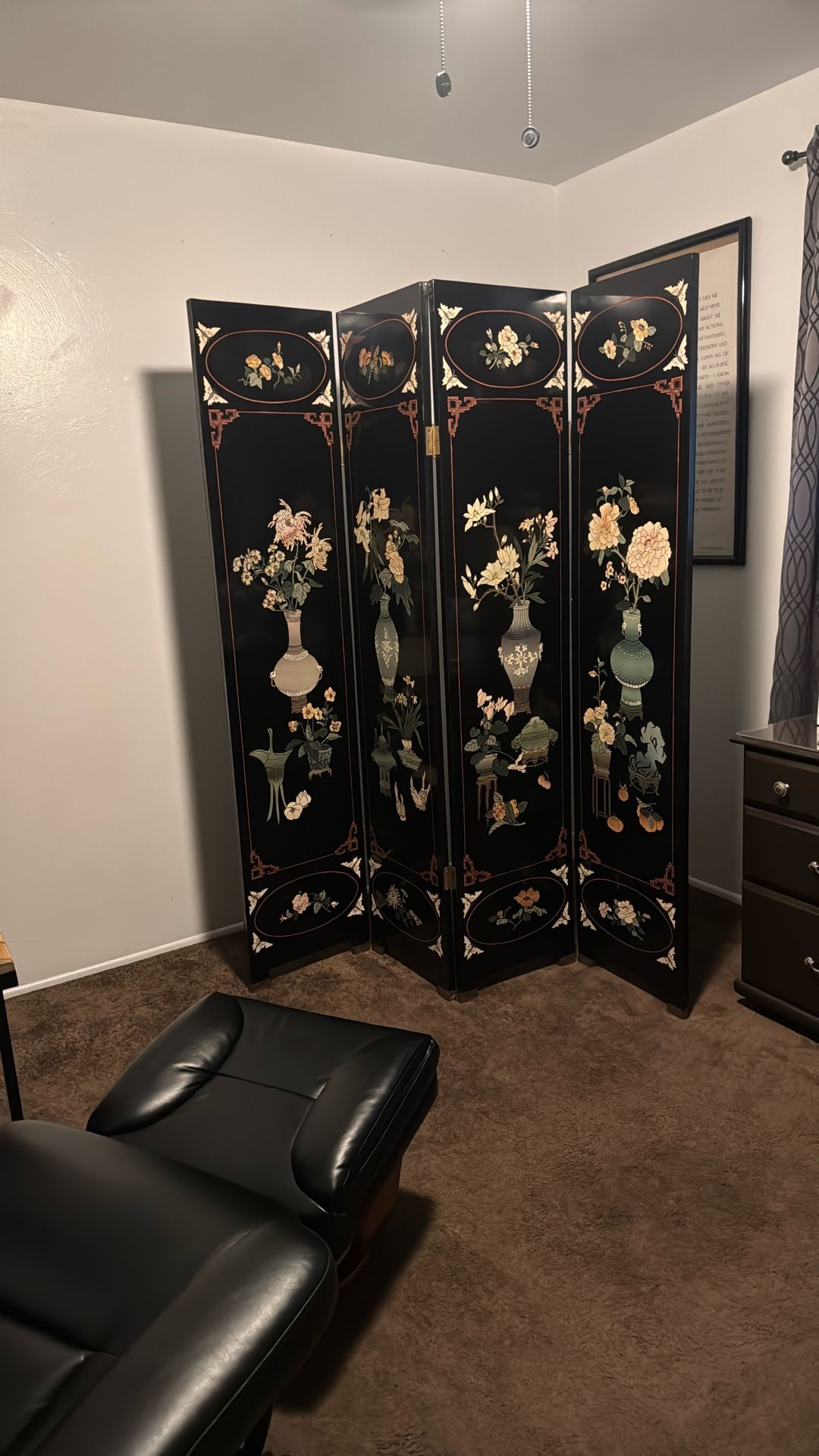 Antique Japanese Room Divider
