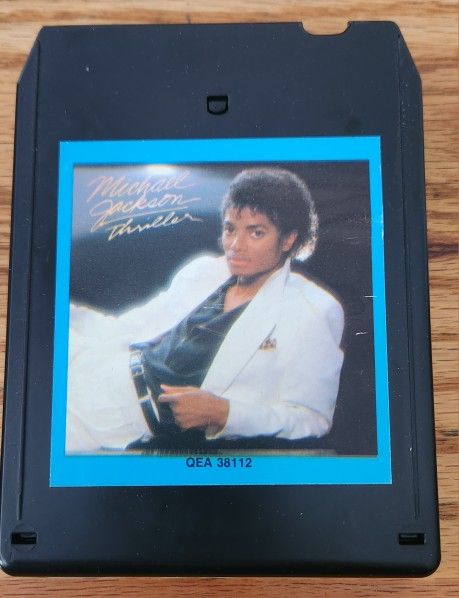 Michael Jackson Thriller 8-track Tape