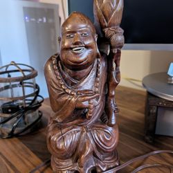 Vintage Buddha Lamp 