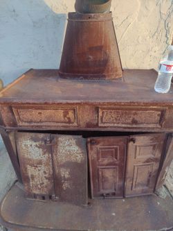 Antique fire place