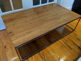 Crate and Barrel Frame Medium Coffee Table