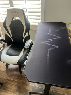 Gaming Chair + Computer Desk – $100 OBO