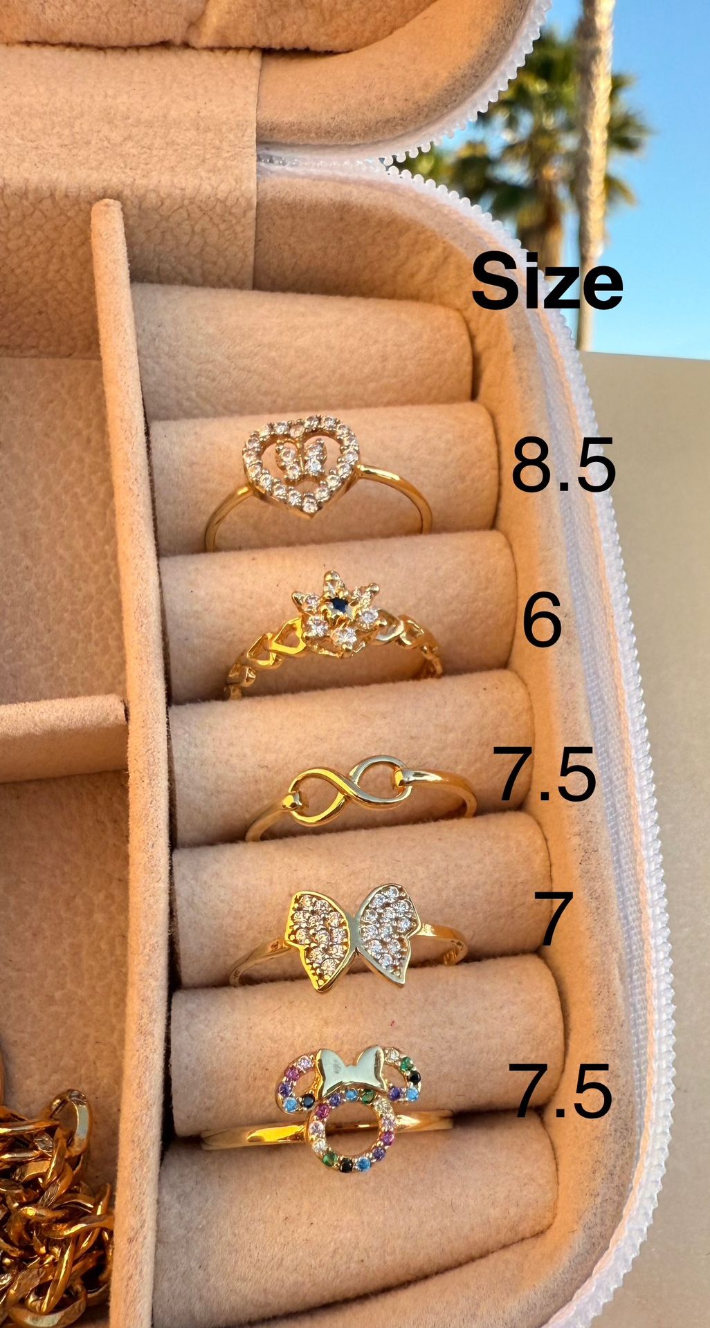14K Real Gold rings
