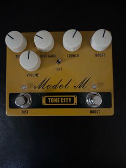 Guitar overdrive pedals