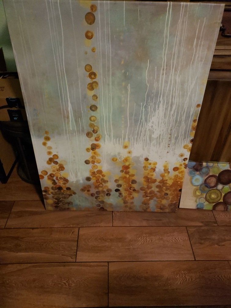 Art Canvas 2 Pieces. Price For Both