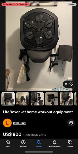 Lightboxer Boxing Equipment And Workout Machine