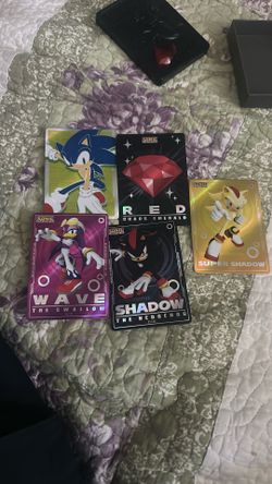 Sonic Shadow Cards