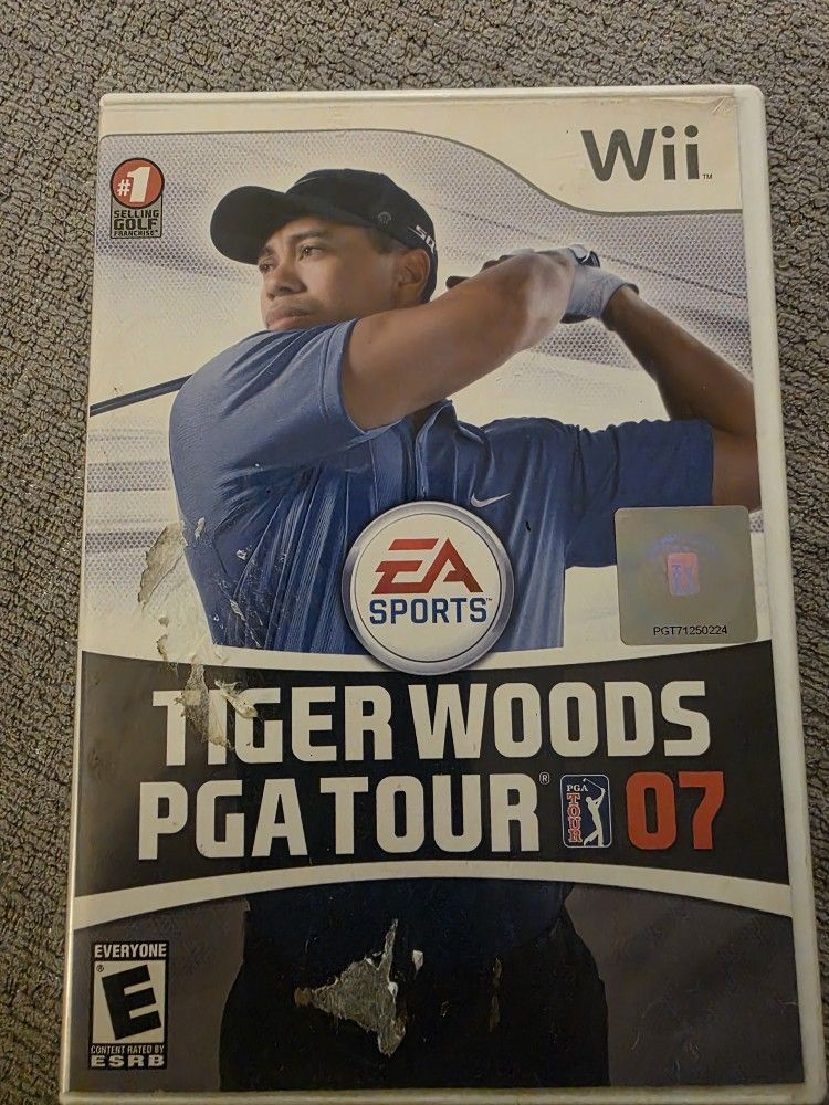 Tiger Woods PGA Tour  07 for  Nintendo Wii  CIB