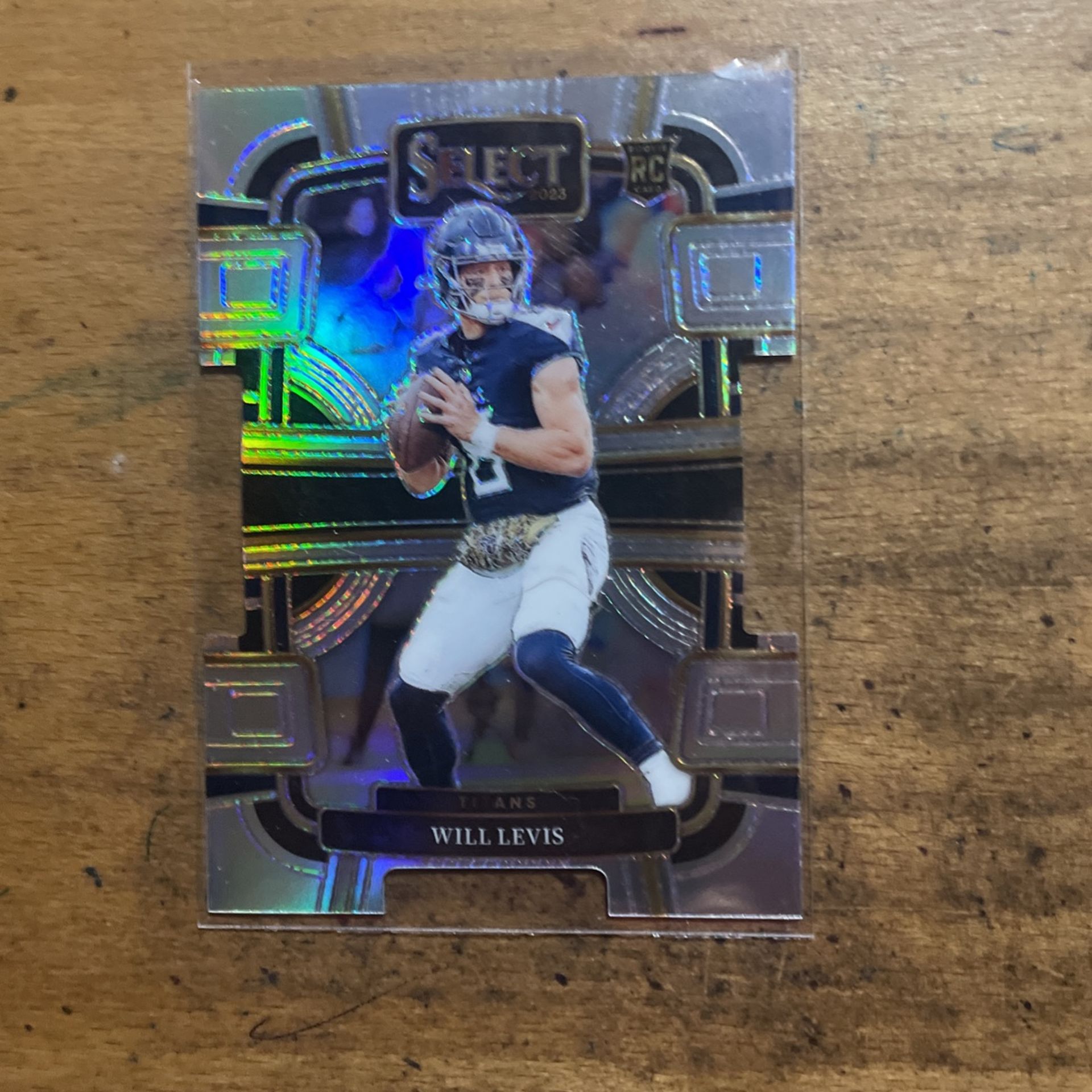 2023 SELECT WILL LEVIS ROOKIE DIE CUT PRIZM CARD