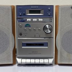 Sony CMT-EP313 Micro Hi-Fi Stereo System CD Cassette Radio (Not Remote );(1205)