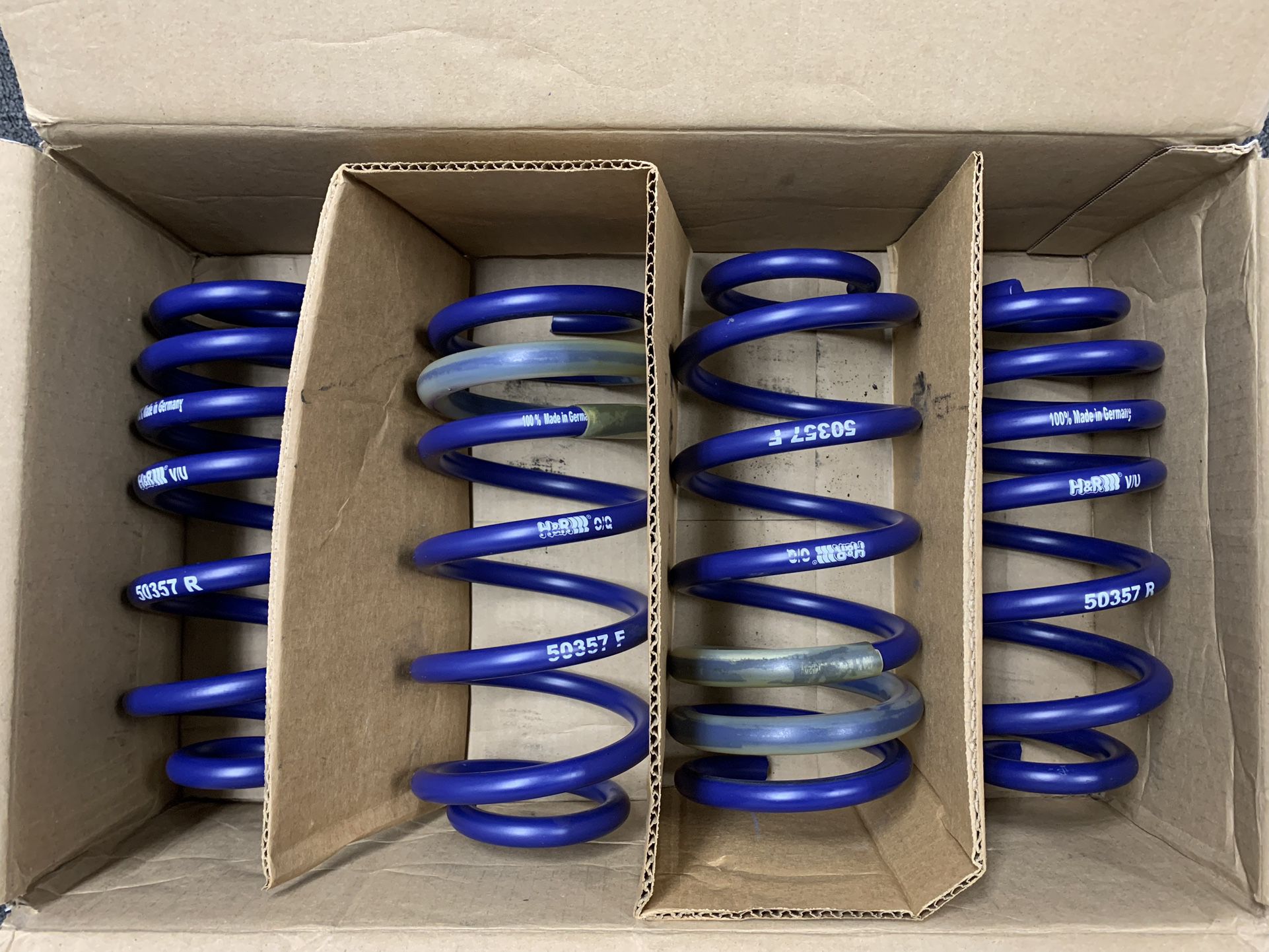 H&R Sport Lowering Springs for Audi A4/S4
