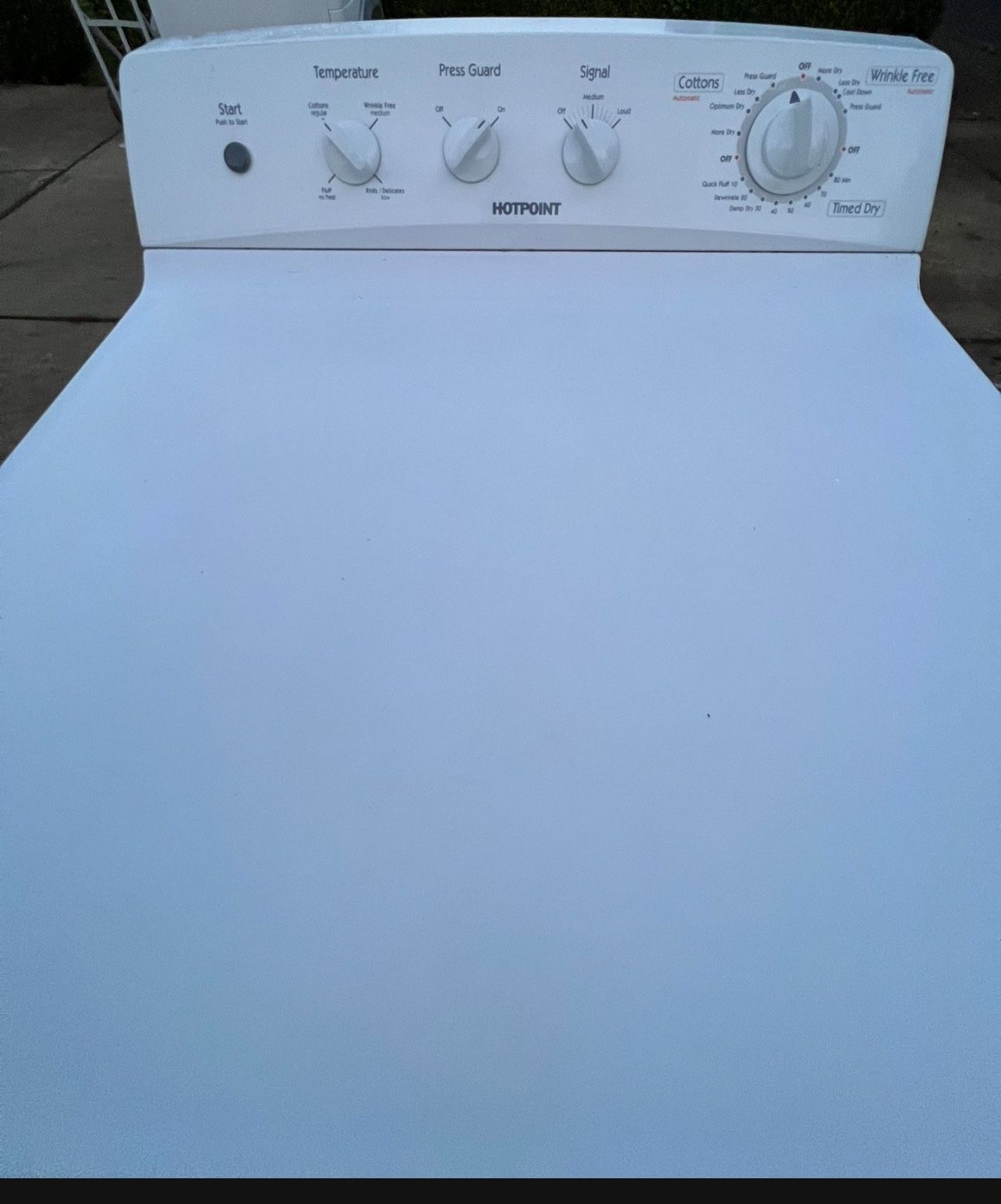Hotpoint Gas Dryer