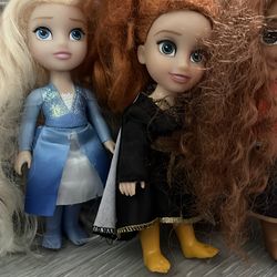 Mini princess dolls